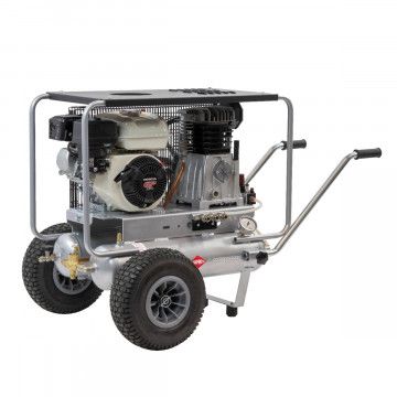 Kompresor spalinowy dwutłokowy BM 17+17/550 | Honda GX270 | 10 bar | 8.4 KM/6.3 kW | 403 l/min | 2x17 l | Airpress