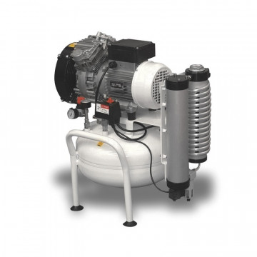 Kompresor bezolejowy ABAC CleanAir CLR 20/25 T | 8 bar | 2 KM/1.5 kW | 350 l/min | 25 l | z osuszaczem