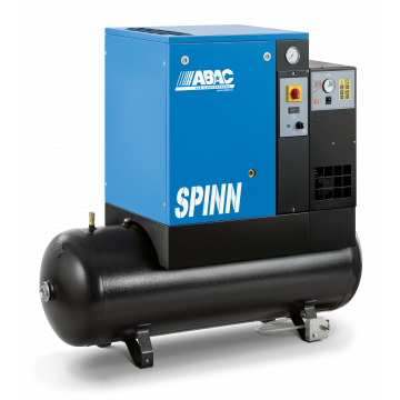 Kompresor śrubowy ABAC SPINN 4E 10 400/50 270 E CE | 10 bar | 5.5 KM/4 kW | 516 l/min | 270 l | ON/OFF