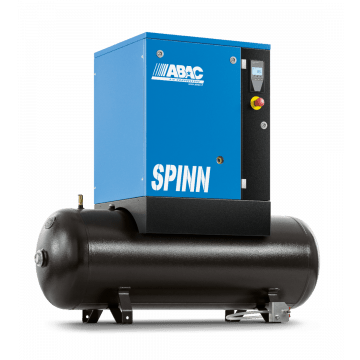 Kompresor śrubowy ABAC SPINN 7.5 8 400/50K 200 C CE | 8 bar | 10 KM/7.5 kW | 1062 l/min | 200 l Kompresor śrubowy ABAC SPINN 7.5 8 400/50K 200 C CE | 8 bar | 10 KM/7.5 kW | 1062 l/min | 200 l