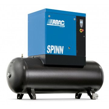 Kompresor śrubowy ABAC SPINN 11 8 400/50 TM500 CE | 8 bar | 15 KM/11 kW | 1620 l/min | 500 l Kompresor śrubowy ABAC SPINN 11 8 400/50 TM500 CE | 8 bar | 15 KM/11 kW | 1620 l/min | 500 l