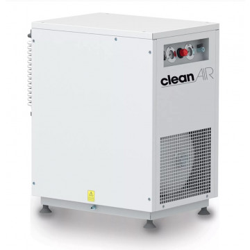 Kompresor bezolejowy ABAC CleanAir CLR 15/30 S T | 8 bar | 1.5 KM/1.1 kW | 240 l/min | 30 l | z osuszaczem
