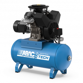 Kompresor dwutłokowy ABAC Industrial ATL 2 90 10 400/3/50 CE | 10 bar | 2 KM/1.5 kW | 204 l/min | 90 l | 400V
