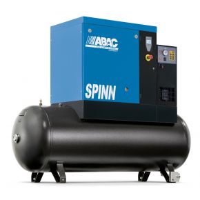 Kompresor śrubowy ABAC SPINN 5,5E 10 400/50 270 C CE | 10 bar | 7.5 KM/5.5 kW | 780 l/min | 270 l