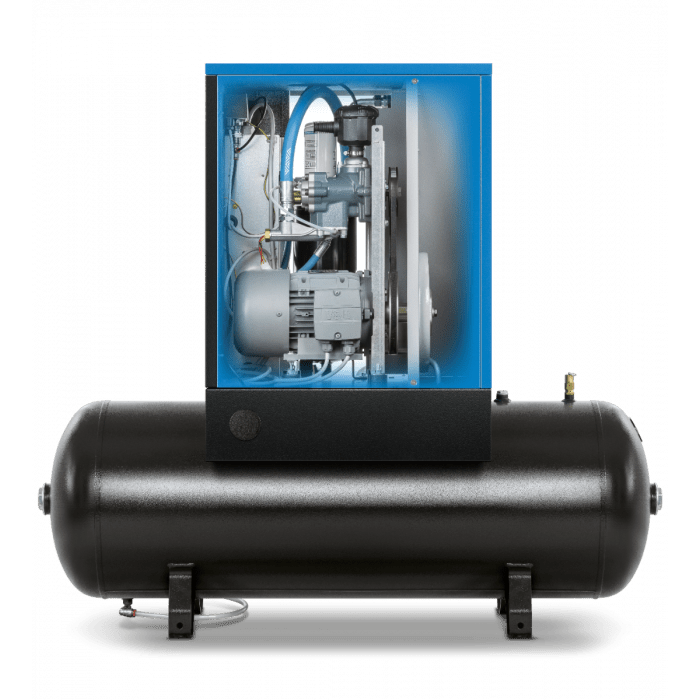 Kompresor śrubowy ABAC SPINN 7.5 8 400/50K 270 E CE | 8 bar | 10 KM/7.5 kW | 1062 l/min | 270 l | ON/OFF