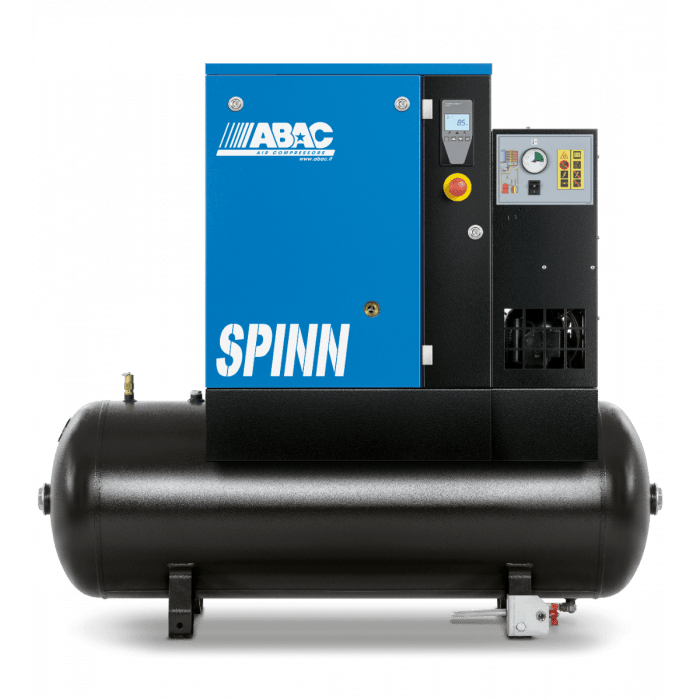 Kompresor śrubowy ABAC SPINN 3E 8 400/50K 200 C CE | 8 bar | 4 KM/3 kW | 474 l/min | 200 l