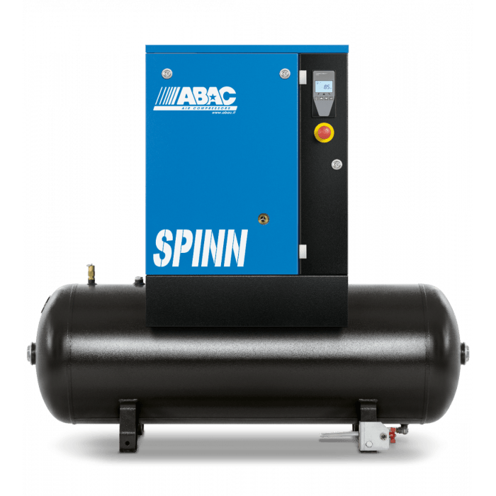 Kompresor śrubowy ABAC SPINN 3 10 400/50K 200 C CE | 10 bar | 4 KM/3 kW | 366 l/min | 200 l