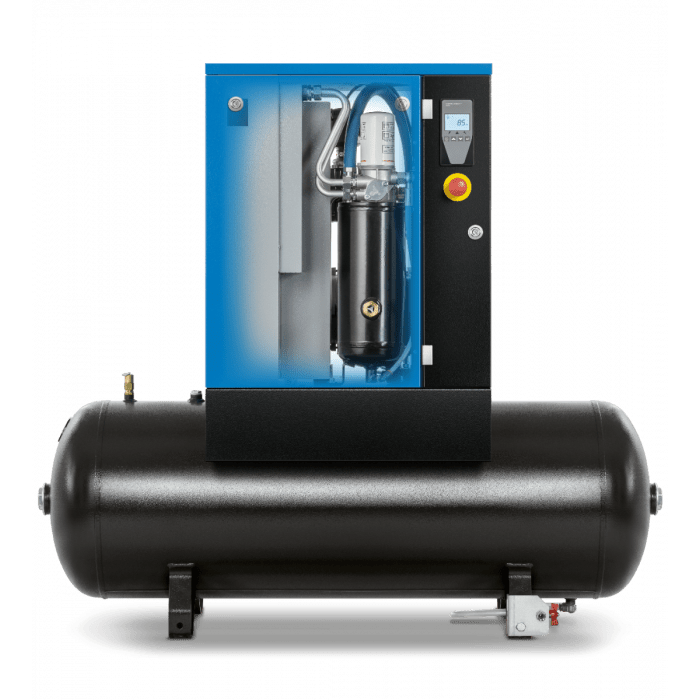 Kompresor śrubowy ABAC SPINN 3 10 400/50K 200 C CE | 10 bar | 4 KM/3 kW | 366 l/min | 200 l