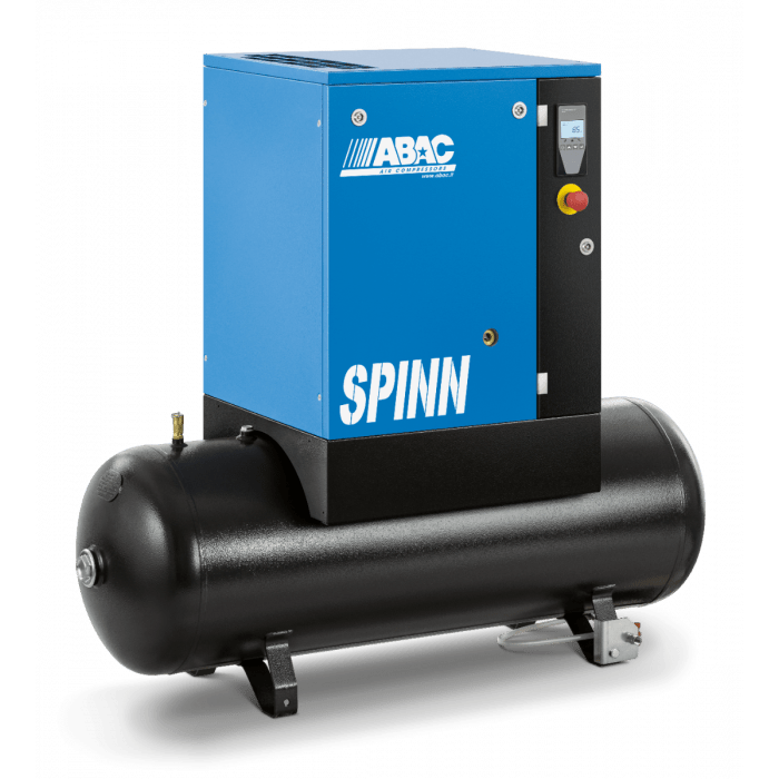 Kompresor śrubowy ABAC SPINN 3 10 400/50K 200 C CE | 10 bar | 4 KM/3 kW | 366 l/min | 200 l