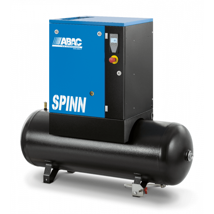 Kompresor śrubowy ABAC SPINN 3 10 400/50K 200 C CE | 10 bar | 4 KM/3 kW | 366 l/min | 200 l