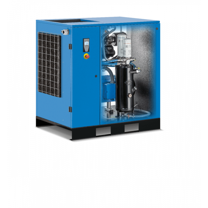 Kompresor śrubowy ABAC SPINN 15X 8 400/50 FM CE | 8 bar | 20 KM/15 kW | 2450 l/min