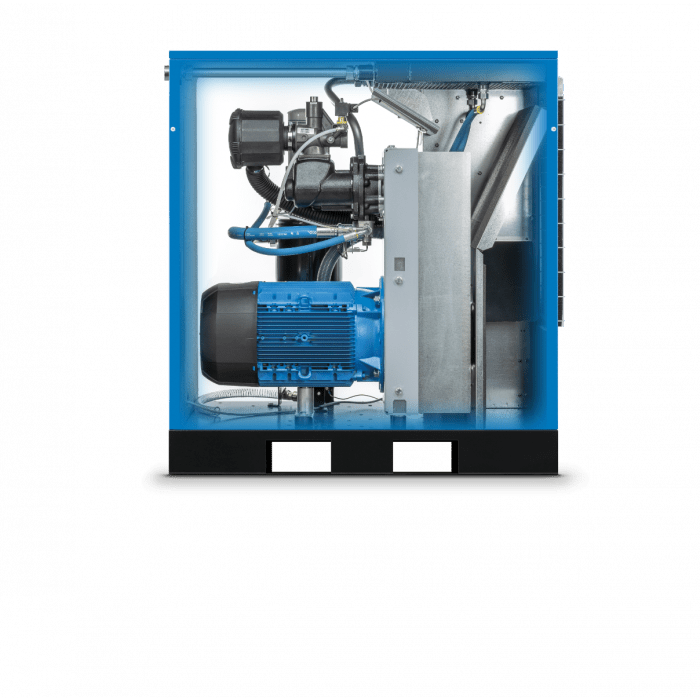 Kompresor śrubowy ABAC SPINN 15X 8 400/50 FM CE | 8 bar | 20 KM/15 kW | 2450 l/min