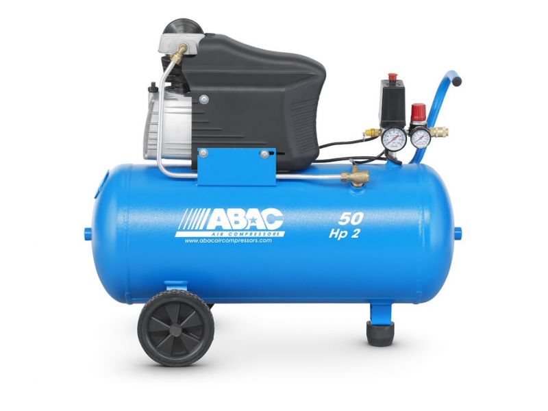 Kompresor tłokowy ABAC MONTECARLO L20 | 10 bar | 2 KM/1.5 kW | 220 l/min | 50 l