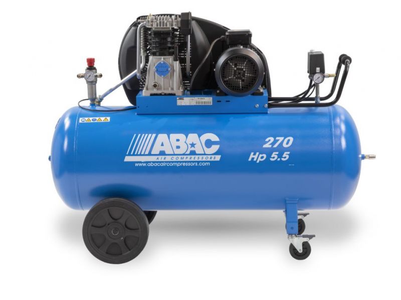 Kompresor dwutłokowy ABAC PRO A49B/270 CT5.5 | 11 bar | 5.5 KM/4 kW | 595 l/min | 270 l | 400V