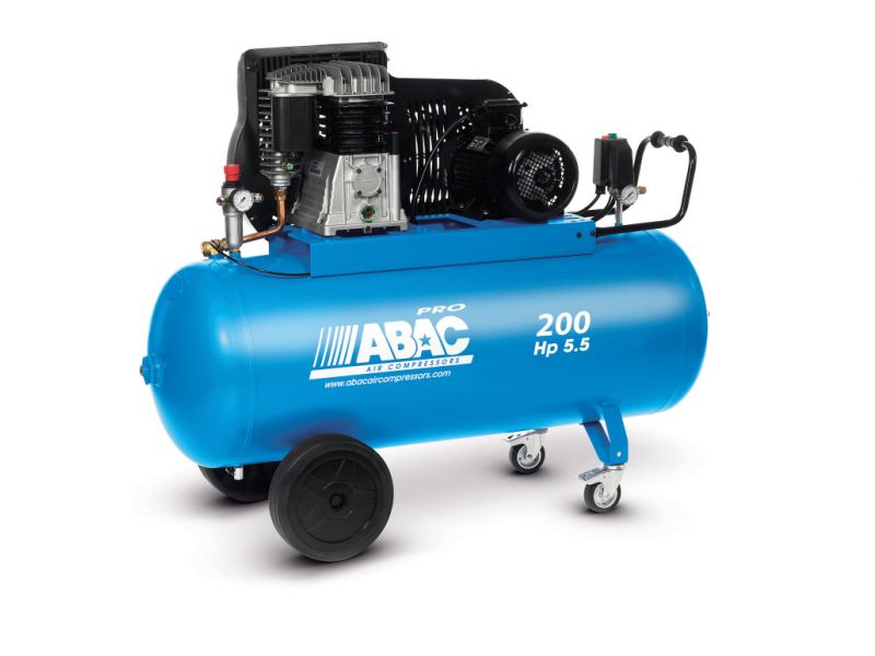 Kompresor dwutłokowy ABAC PRO B5900B/200 CT5.5 | 11 bar | 5.5 KM/4 kW | 653 l/min | 200 l | 400V