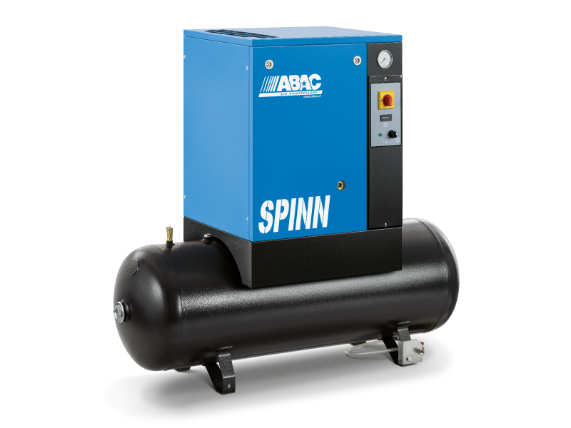 Kompresor śrubowy ABAC SPINN 5.5 8 400/50K 270 E CE | 8 bar | 7.5 KM/5.5 kW | 888 l/min | 270 l | ON/OFF