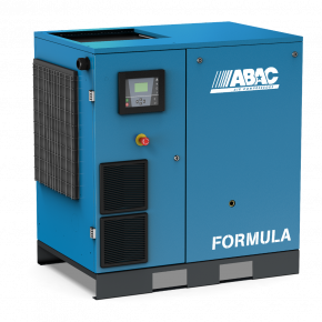 Kompresor śrubowy ABAC FORMULA I 11 13 400/50 CE | 13 bar | 15 KM/11 kW | 380 - 1750 l/min