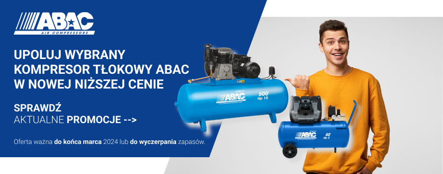 Tanie kompresory - promocja ABAC | ABAC Polska